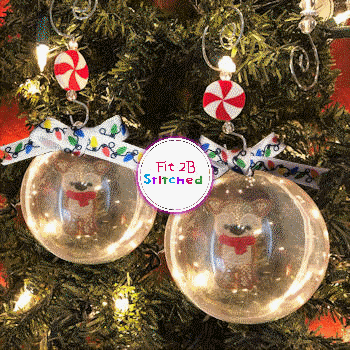 Reindeer Floating FSL Orn 2 Sizes
