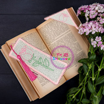 Rose Bud Bookmark BBL Set