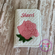 Rose ITH Card Holder 4x4