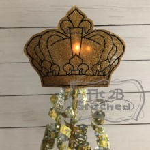 Royal Crown Flashing Light Wand