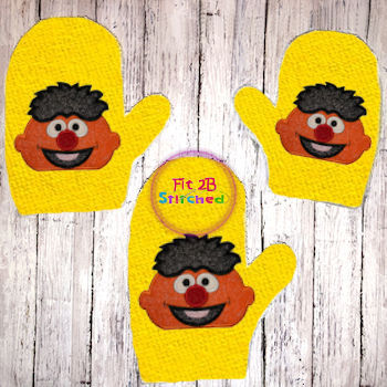 S Street Bertie Bath Mitt ITH 5x7