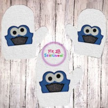 S Street Cookie Lover Bath Mitt ITH 5x7