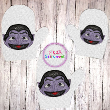 S Street Count Bath Mitt ITH 5x7