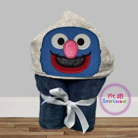 S Street Grover Hero Towel Hoodie