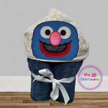 S Street Grover Hero Towel Hoodie