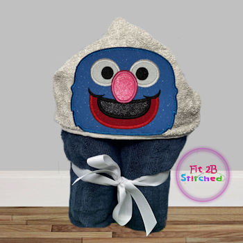 S Street Grover Hero Towel Hoodie