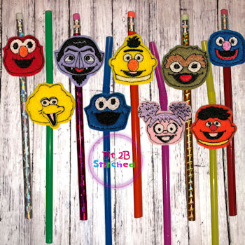 S Street ITH Pencil-Straw Buddy Set 1