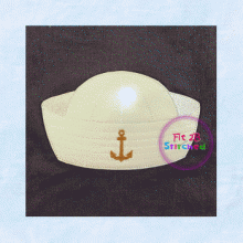 Sailor Hat Flasher Appl. 2 Sizes