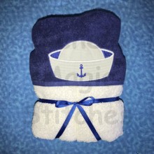 Sailor Hat Towel Hoodie