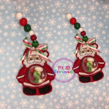 Santa ITH Candy Cup Holder 2 Sizes
