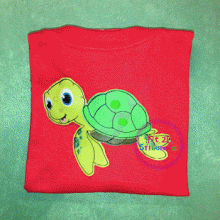 Sea Turtle Flasher Appl. 2 Sizes