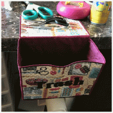 Sewing ITH Trash Bin 5x7