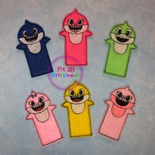 Shark Family ITH Finger Puppet Set 1