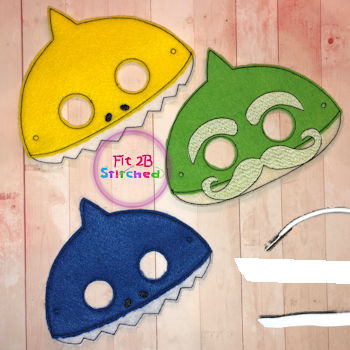 Shark Family ITH Kid Mask Set 1