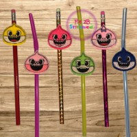 Shark Family ITH Pencil-Straw Buddy Set 1
