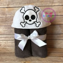 Skeleton Boy Towel Hoodie