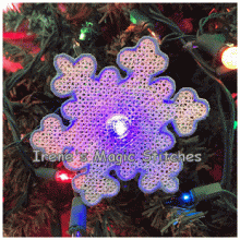 Snowflake 1 String FSL Light Ornament