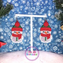 Snowman FSL Earring Set