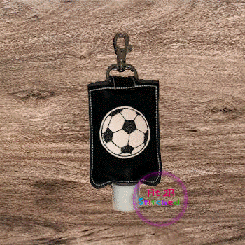 Soccer ITH 3 Oz. Sanitizer Case 5x7