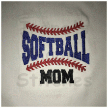 Softball Mom-Mum 4x4-5x7