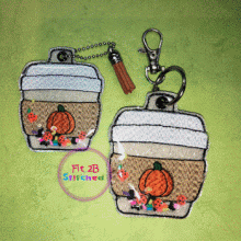 Spice Latte ITH Shaker Tag 2 Sizes