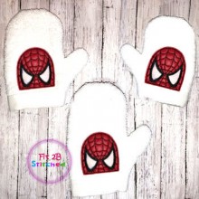 Spider Dude Vinyl Bath Mitt 3 sizes