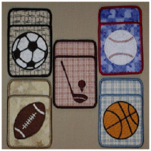Sport Gift Card Holder ITH 4x4