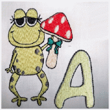 Spring Frog Alphabet UC
