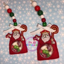 St. Nick ITH Candy Cup Holder 2 Sizes