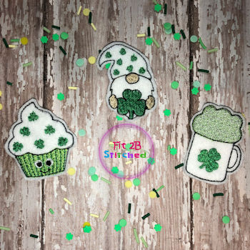 St. Patrick ITH Feltie Set 2