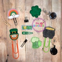 St Patrick ITH Feltie Set 3