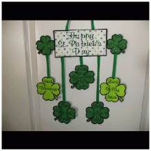 St. Patrick's Wall Hanging ITH 4x4 