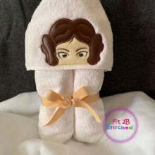 Starship Princess Towel Hoodie