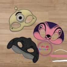 Stitch Gang ITH Kid Mask Set 2