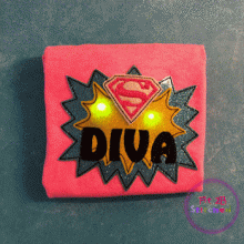 Super Diva Flasher Appl. 2 Sizes