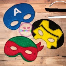 Super Hero ITH Kid Mask Set 3