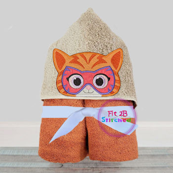Super Kitten 1 Towel Hoodie