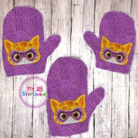 Super Kitten 2 ITH Bath Mitt 5x7