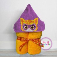 Super Kitten 2 Towel Hoodie
