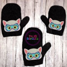 Super Kitten 4 ITH Bath Mitt 5x7