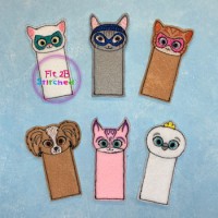 Super Kitten ITH Finger Puppet Set 1
