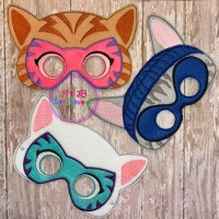 Super Kitten ITH Kid Mask Set 1