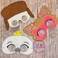 Super Kitten ITH Kid Mask Set 4