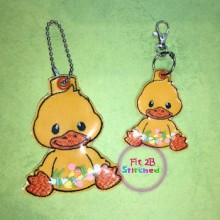 Sweet Duck ITH Shaker Tag 2 Sizes