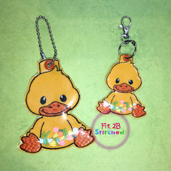 Sweet Duck ITH Shaker Tag 2 Sizes