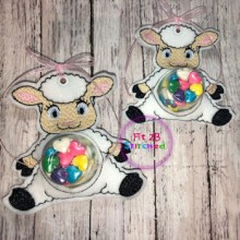 Sweet Lamb ITH Candy Cup Holder 2 Sizes