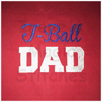 T-Ball Dad 4x4-5x7