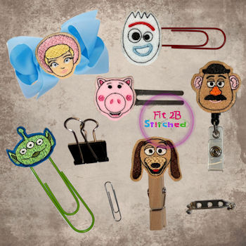 Toy Gang ITH Feltie Set 2