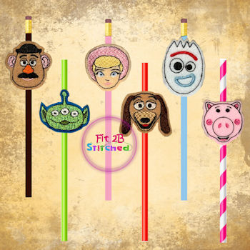 Toy Gang ITH Pencil-Straw Buddy Set 2