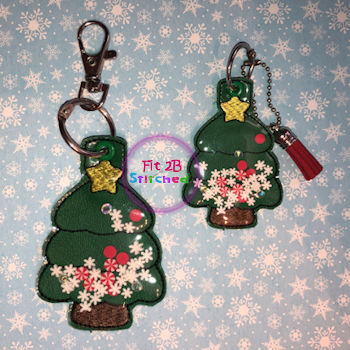 Tree ITH Shaker Tag 2 Sizes